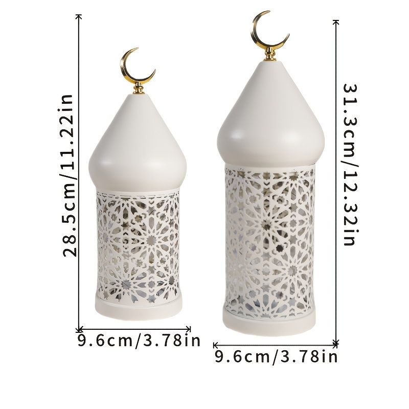 Metal Hollow LED Horse Lantern