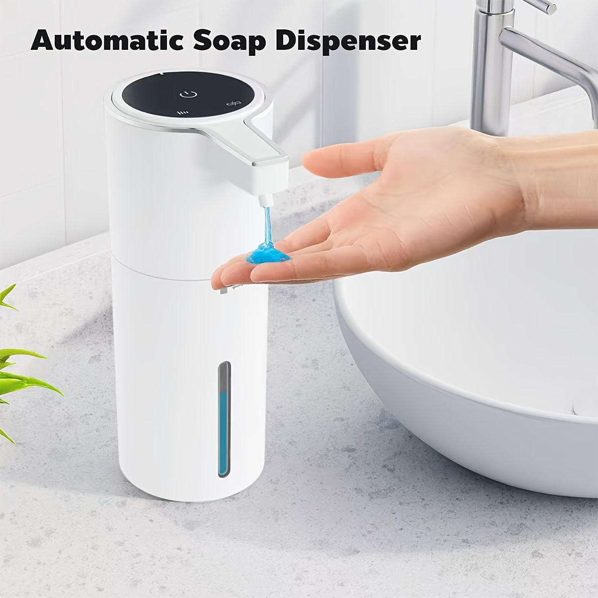 Automatic Soap Dispenser Rechargeable IPX5 Waterproof