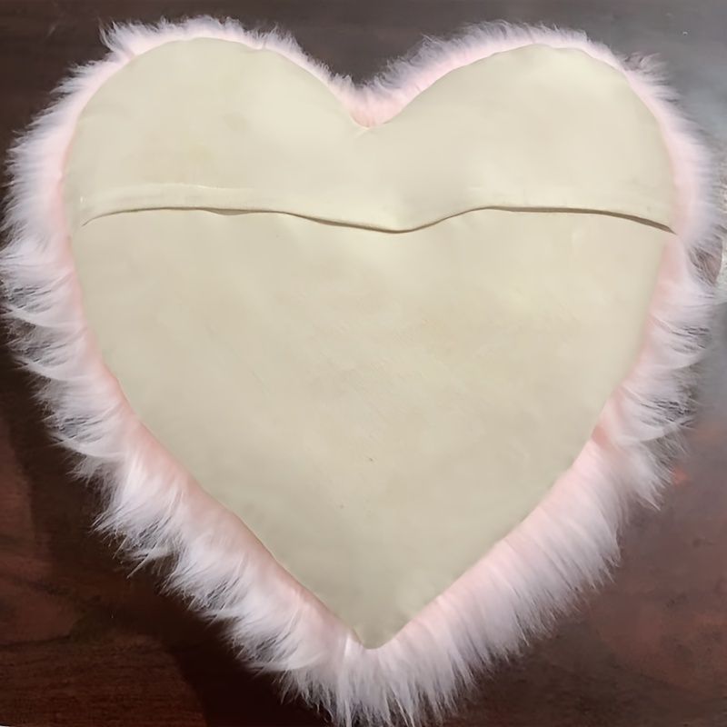 Lamb Wool Shaped Throw Pillow for Sofa