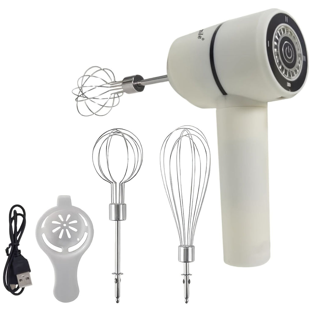 Cordless Hand Mixer Electric Whisk USB Rechargeable
