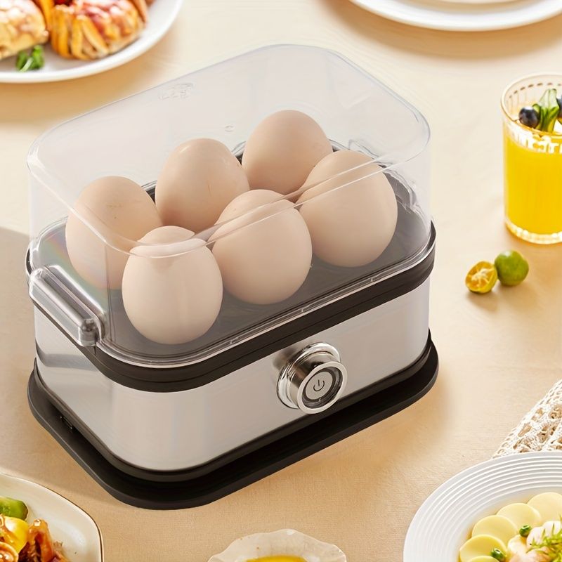 6-Egg Electric Egg Cooker with Auto Shut-Off