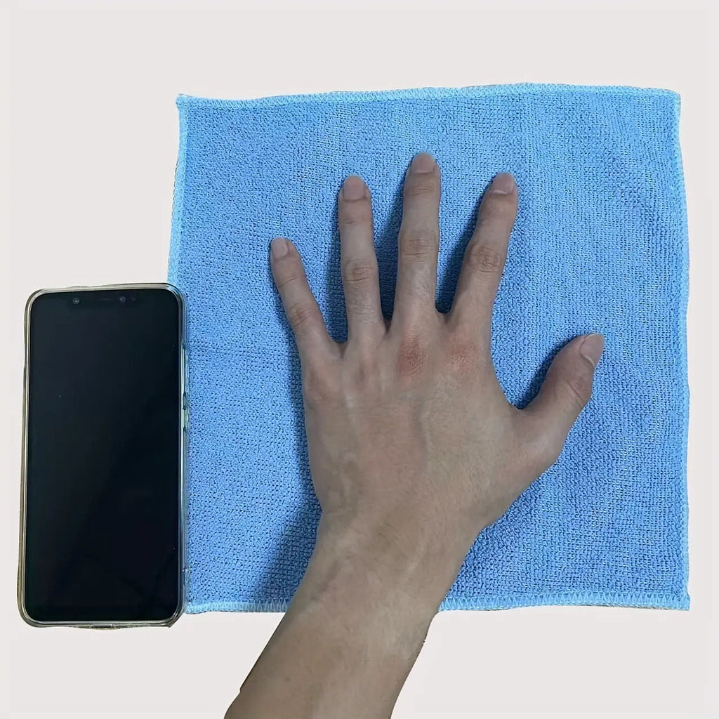 Colorful Multi Purpose Microfiber Cleaning Towels 50 Pack