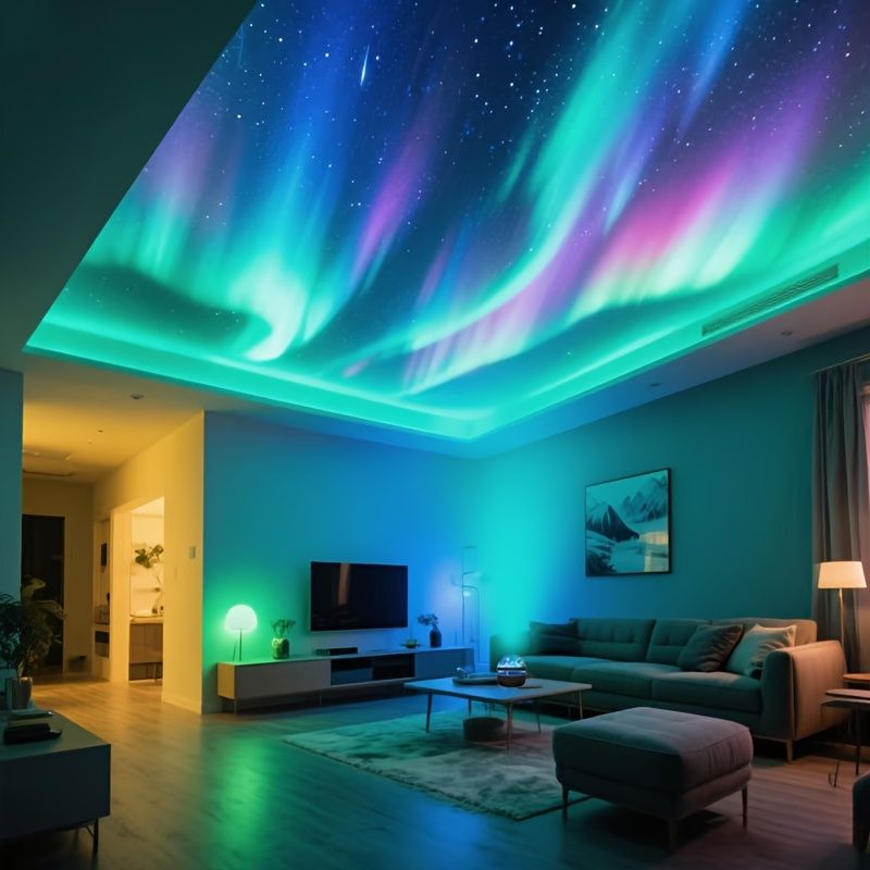 LED Aurora Projection Atmosphere Light with Remote Control