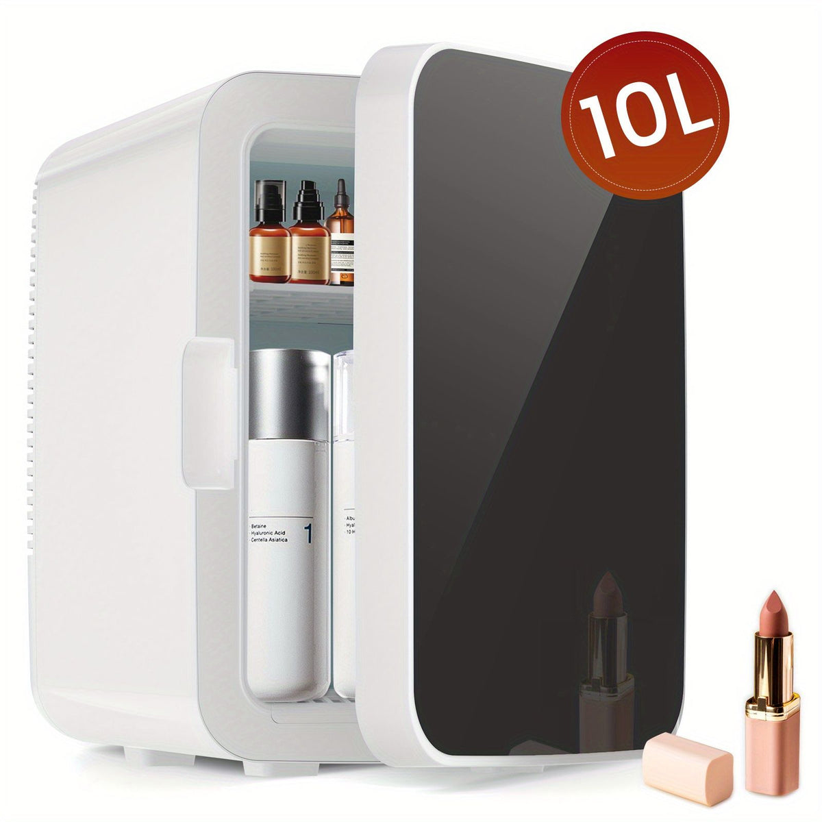 Portable Mini Fridge Cooler for Beverage Food Skincare