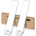 2 Pack Motion Sensor Under Cabinet Lights 8 Inch Cool White Rechargeable LED Closet Light with USB-C