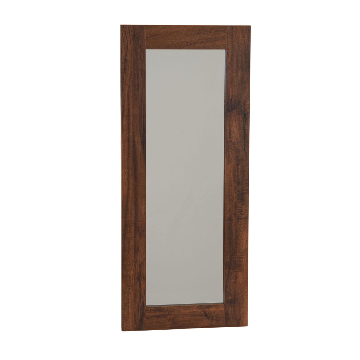 Household Essentials Rustic Hickory Rectangle Wall Mirror HH8118-1
