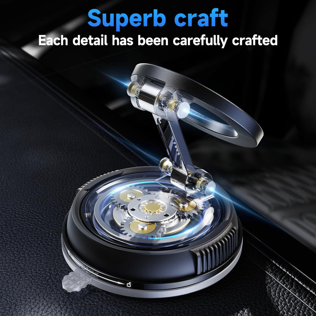 Magnetic Car Phone Holder Mount 78 lb Suction Cup