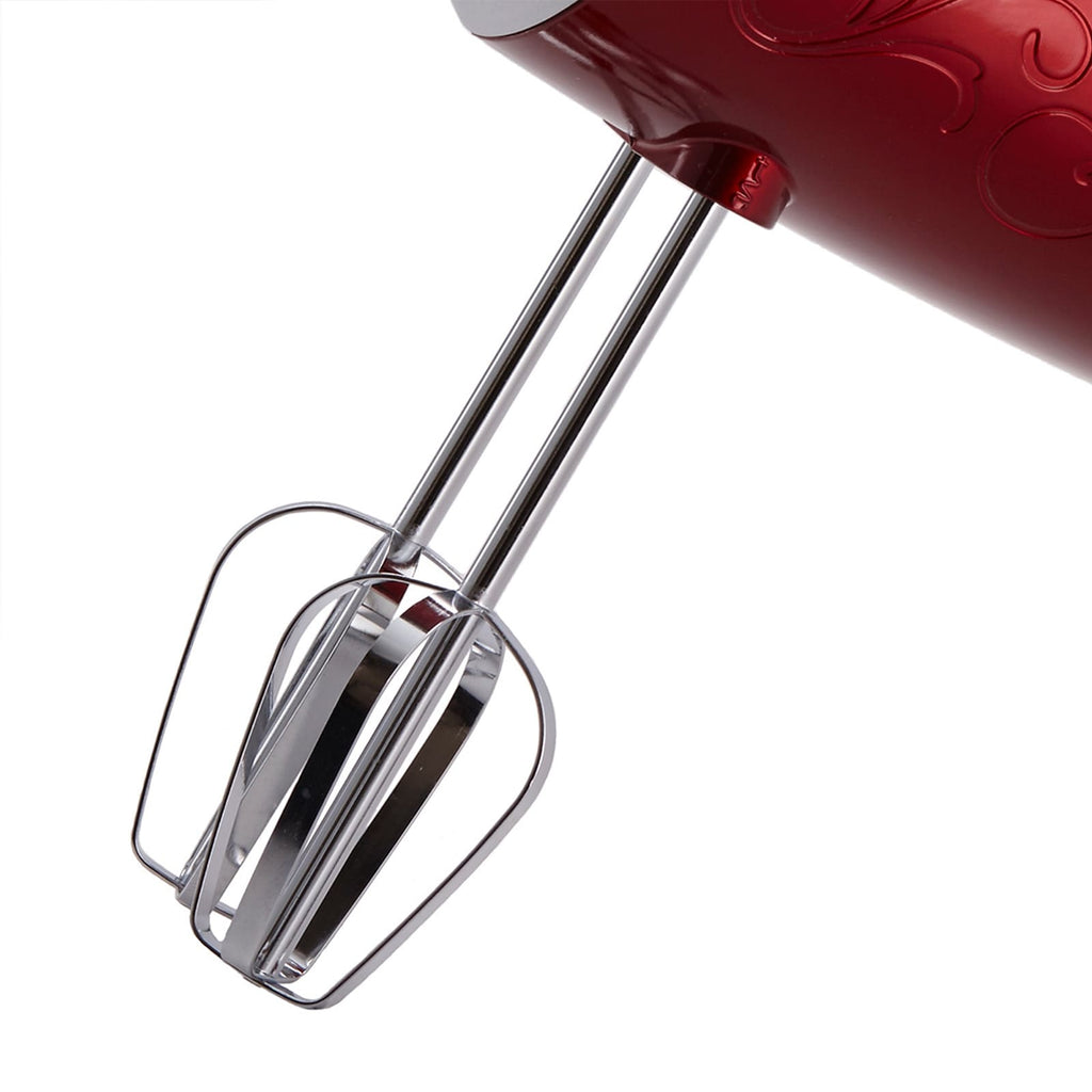 Brentwood 5-Speed Hand Mixer Red