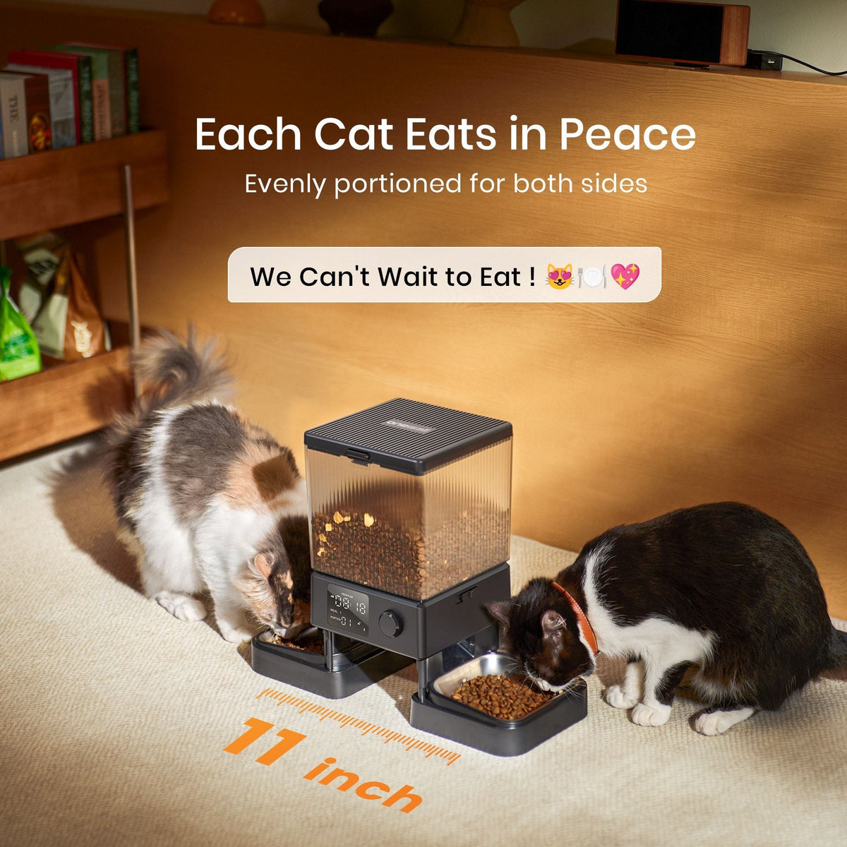 oneisall Automatic Cat Feeder CW15005