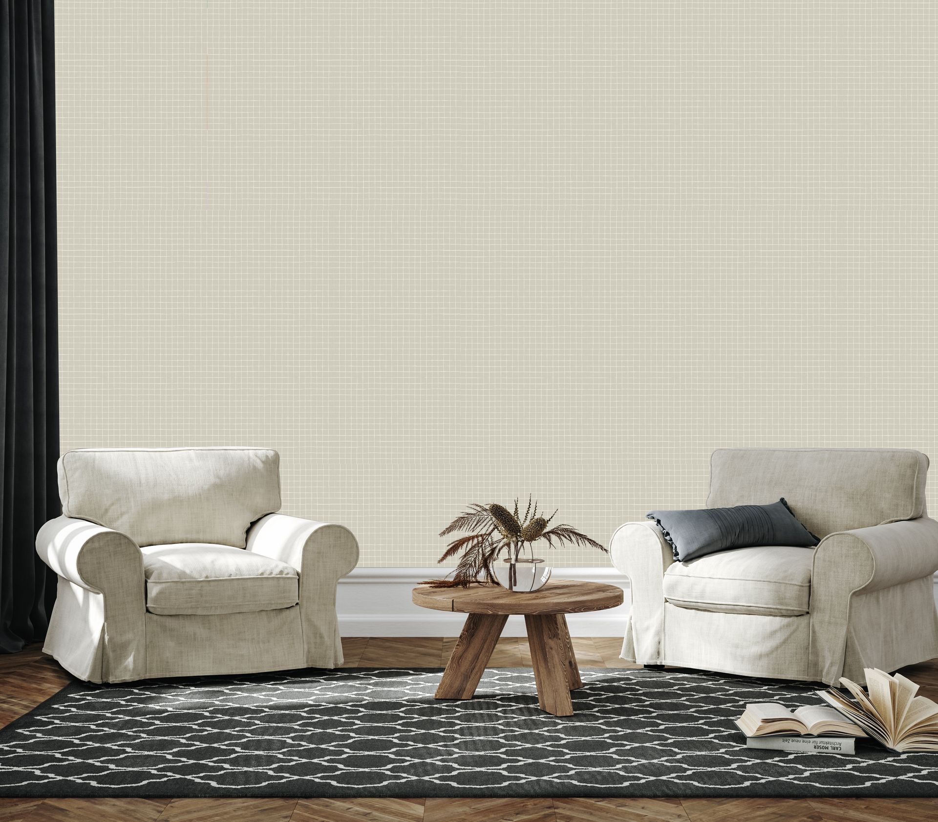 Hudson Peel and Stick Removable Wallpaper for Modern Home Decor