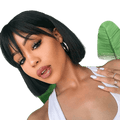 A stylish short bob wig with bangs made from 100% unprocessed Brazilian straight human hair.
