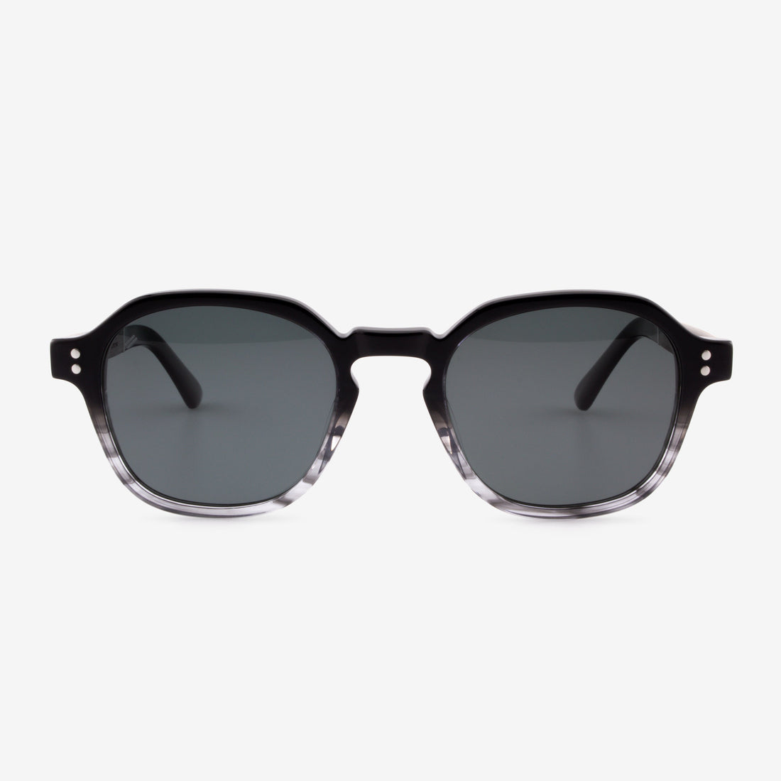 Hutchinson Square Sunglasses with Keyhole Bridge Detail