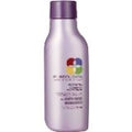 Small 1.7 oz purple bottle of hydrating conditioner for all hair types