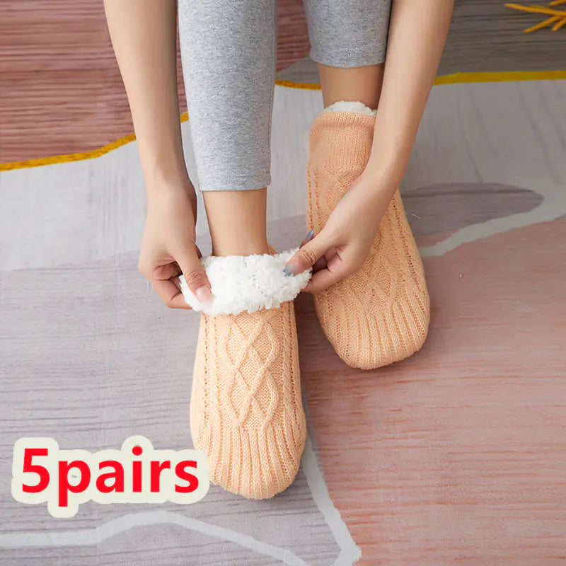 Winter Woolen Socks for Men and Women - Non-slip Warmth
