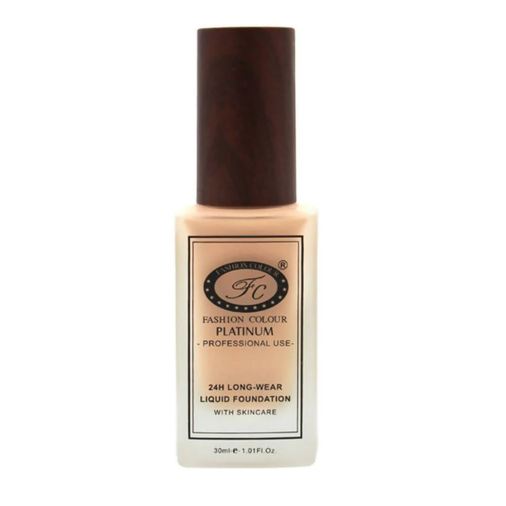 Fashion Colour 24HR Long Wear Liquid Foundation in Ivory shade for fair skin