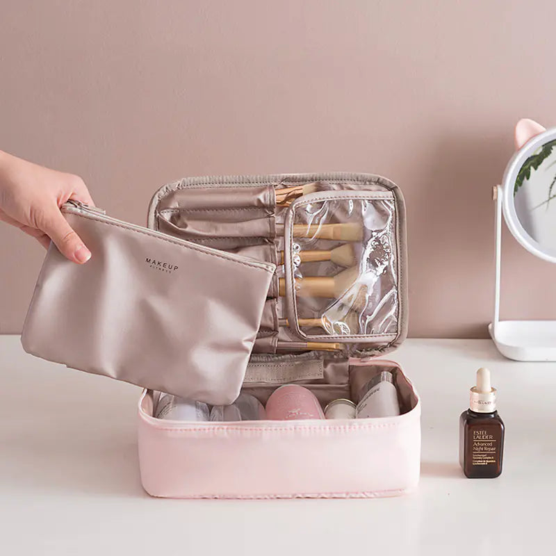 Portable Mini Makeup Bag - Cute and Versatile Design