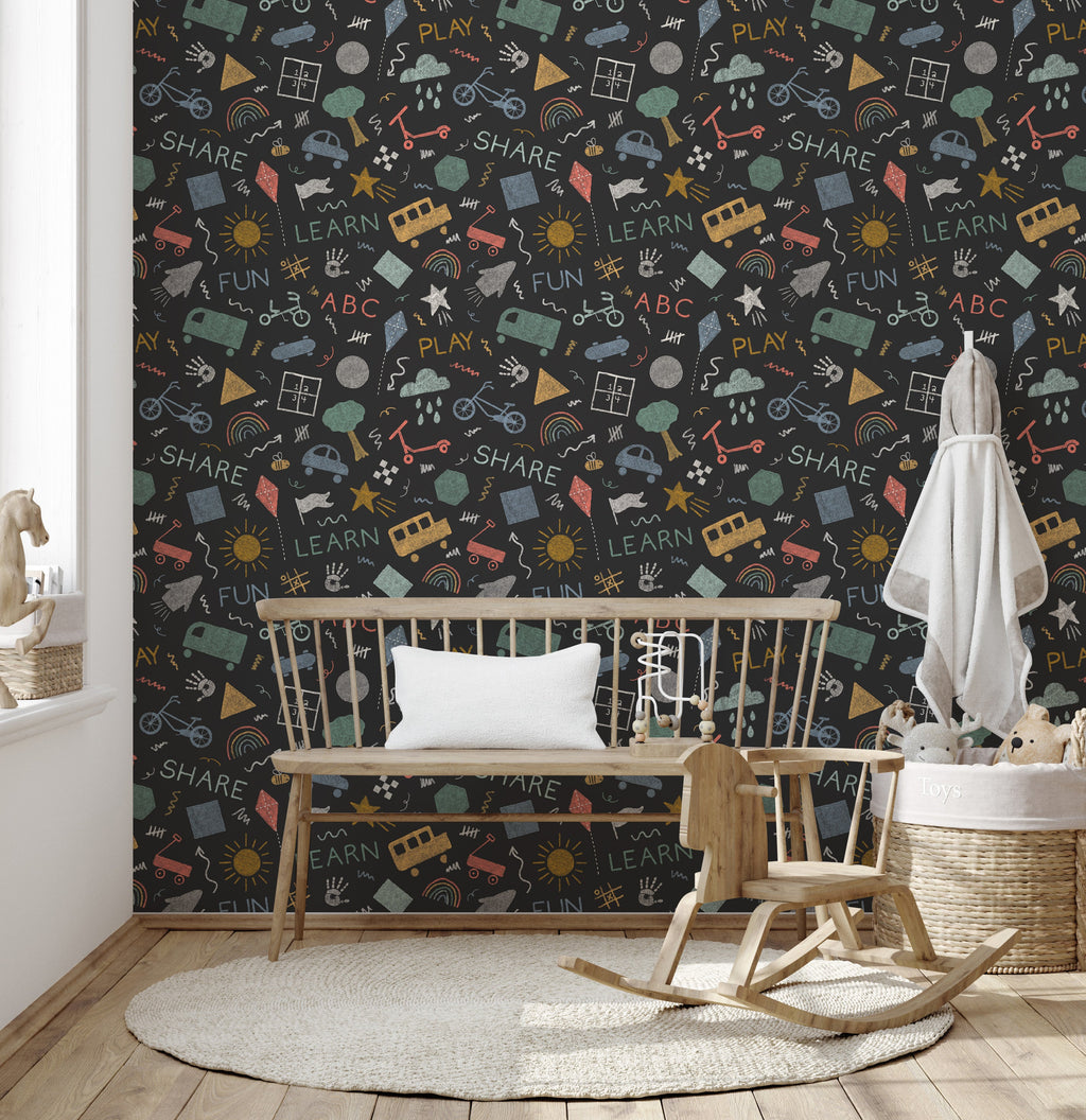 Ian Wallpaper by Stacy Ward Design