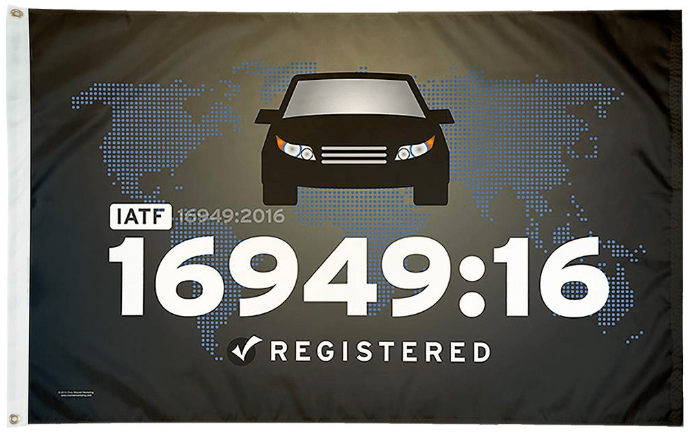IATF 16949:16 Flag