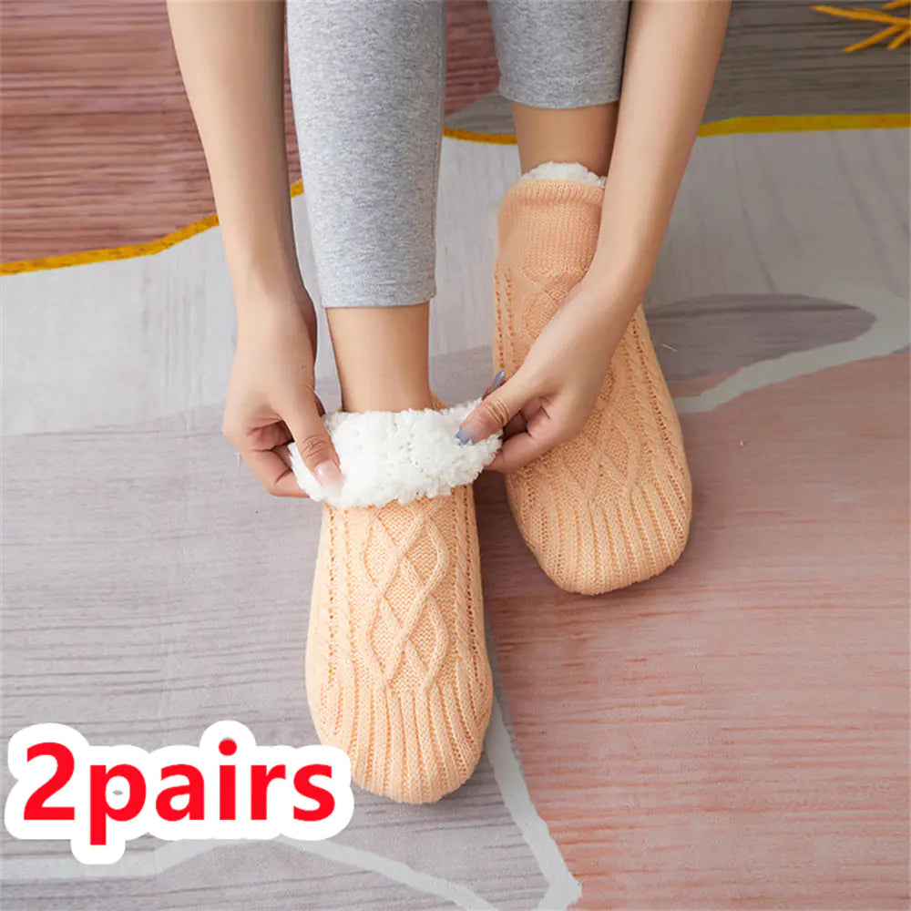 Winter Woolen Socks for Men and Women - Non-slip Warmth