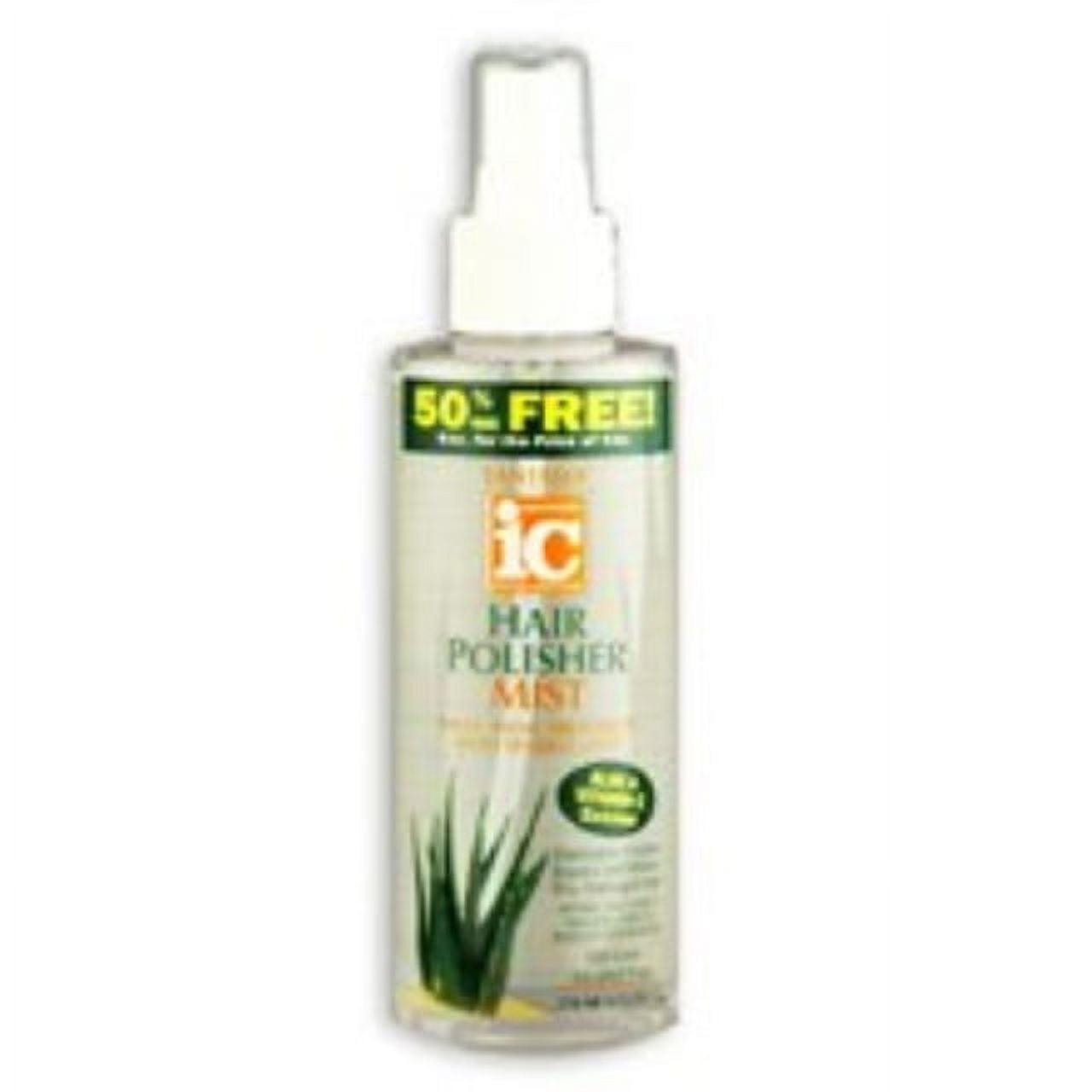Fantasia IC Aloe Hair Polisher Mist 2 oz bottle for frizz control and shine