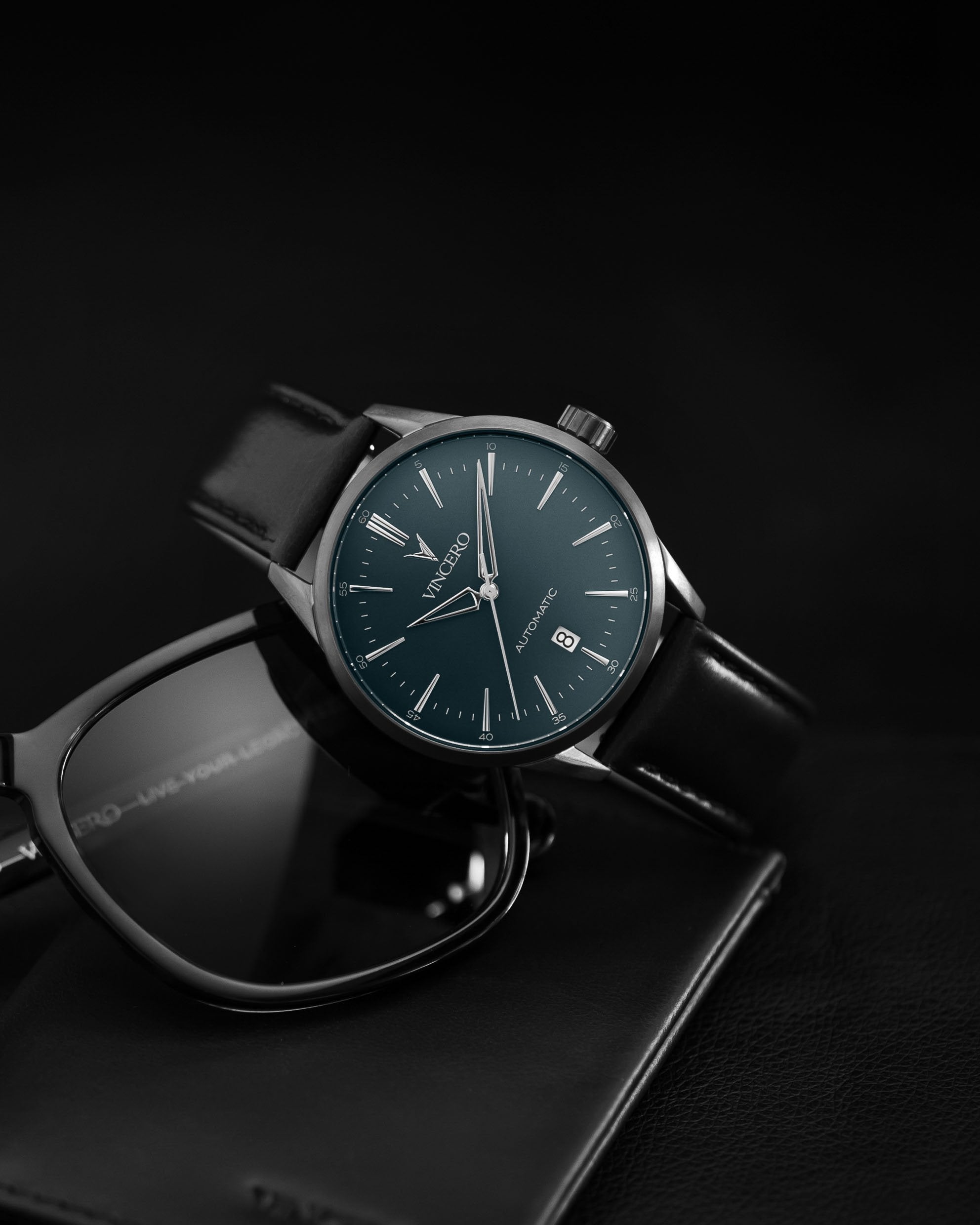 Icon Automatic Set in Gunmetal and Slate Two-Piece Matching Outfit