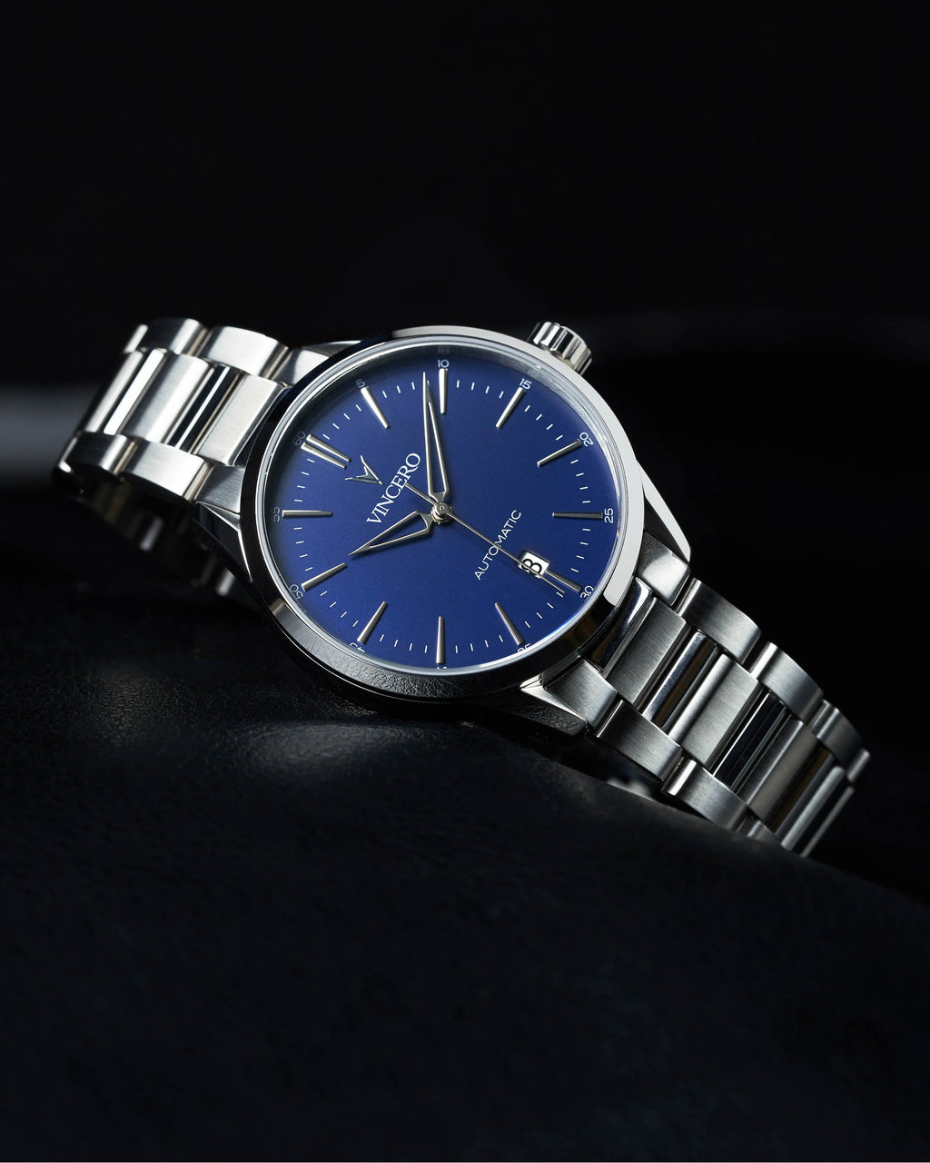 Icon Automatic Set in Silver and Blue - Matching Two-Piece Outfit