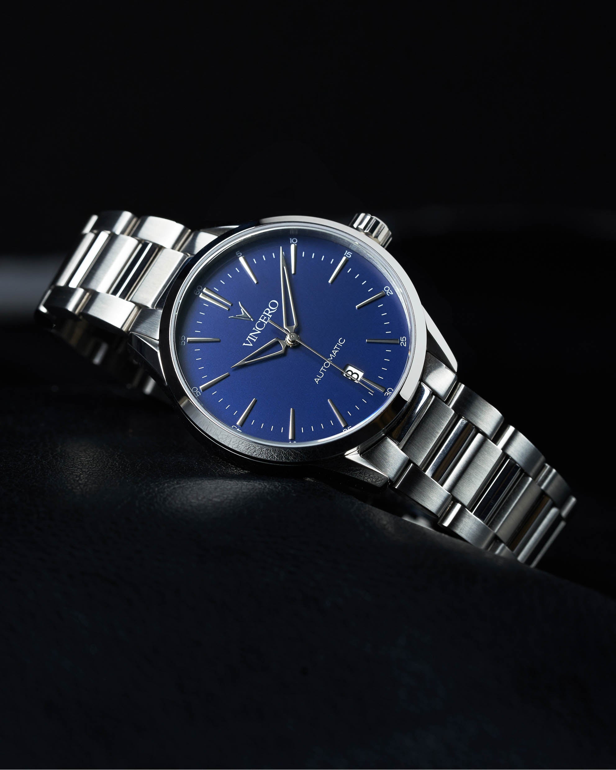 Icon Automatic Set in Silver and Blue - Matching Two-Piece Outfit