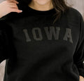 Custom Embossed City State or Area Code Name Sweatshirt