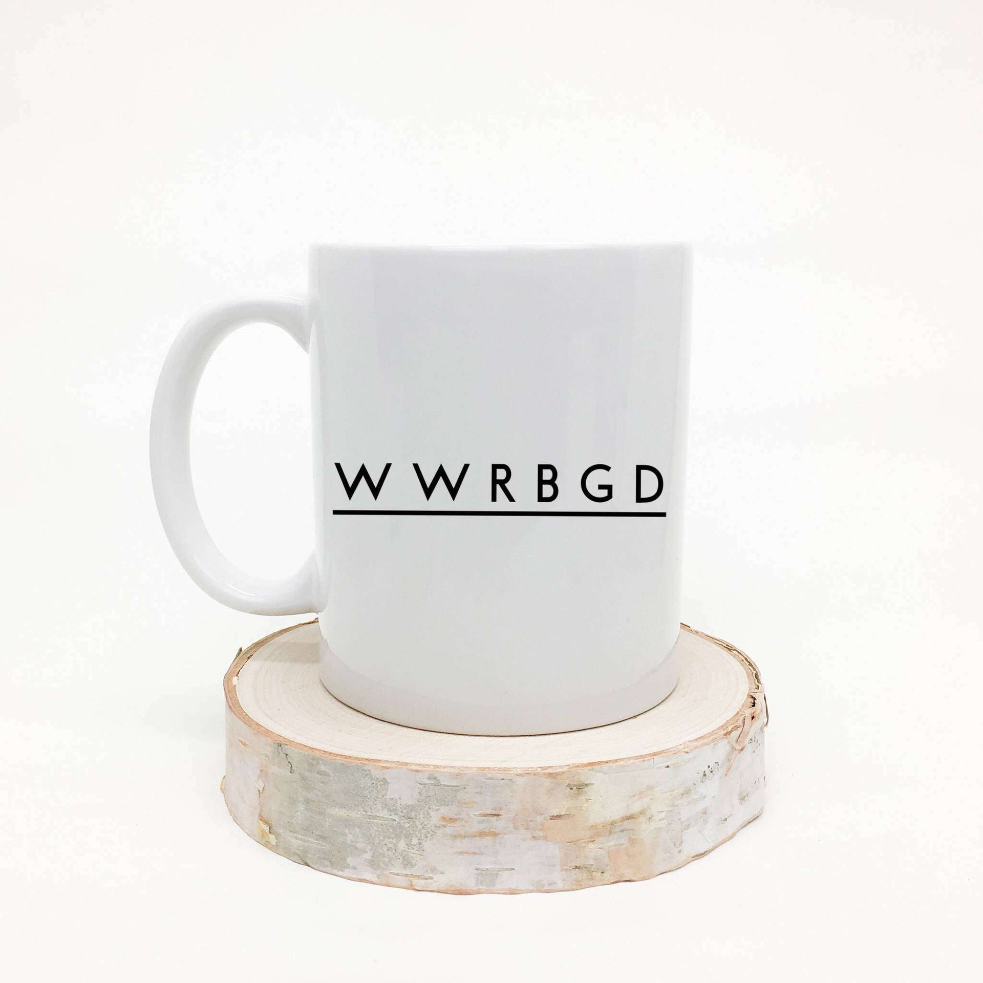 WWRBGD Two-Tone Ceramic Coffee Mug for Fierce Inspiration - Image 4