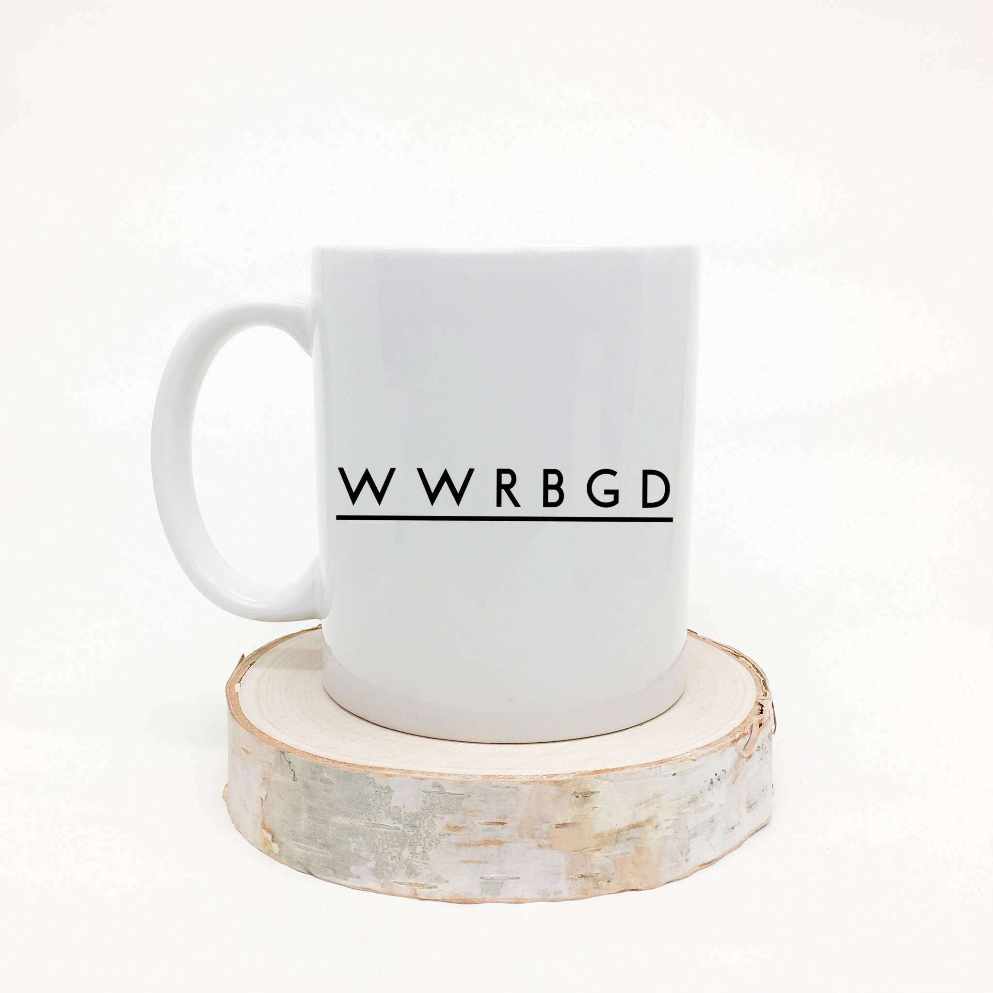 WWRBGD Two-Tone Ceramic Coffee Mug for Fierce Inspiration - Image 4