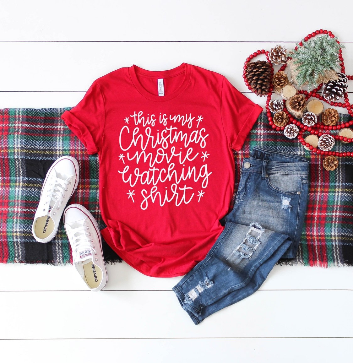 This is my Christmas movie watching shirt