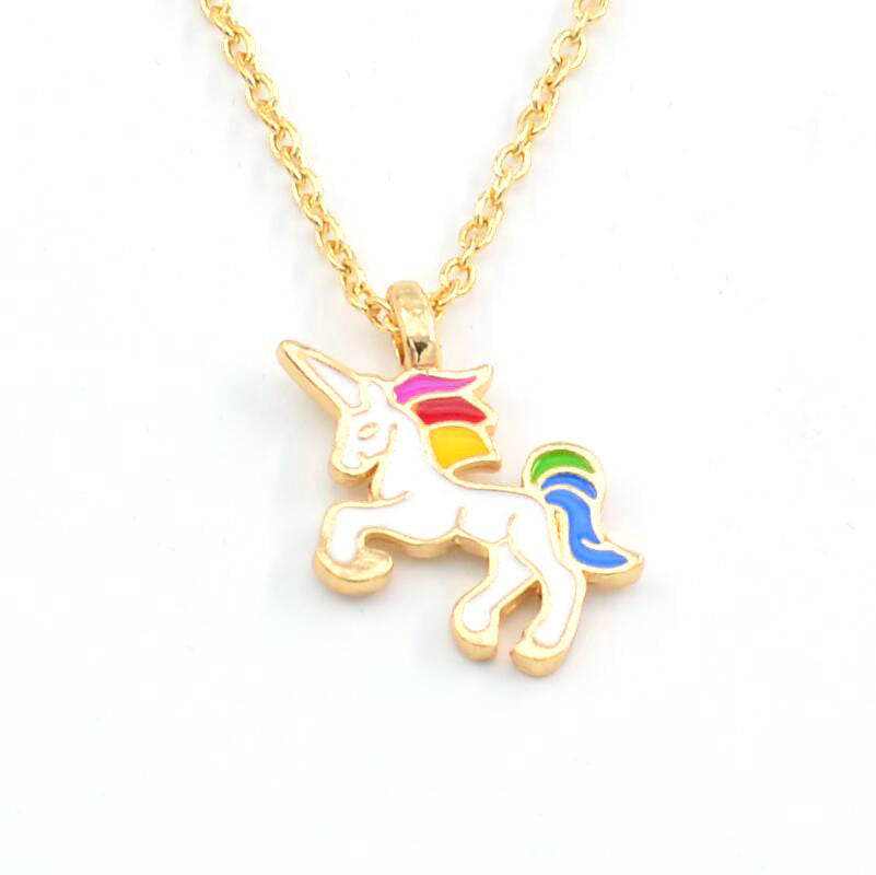 Unicorn Bath Bomb Gift for Girls with 4 XL Bath bombs each with a Surprise Necklace Inside (Unicorn)