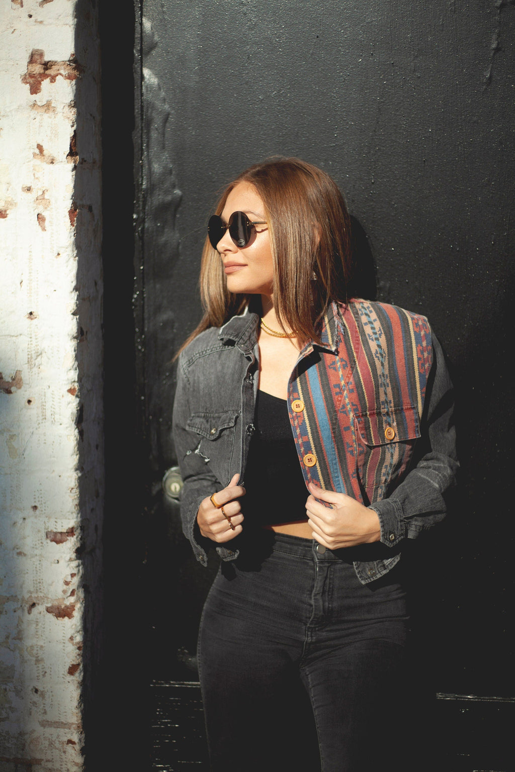 PIZZA Gold or Silver Flat Top Ring