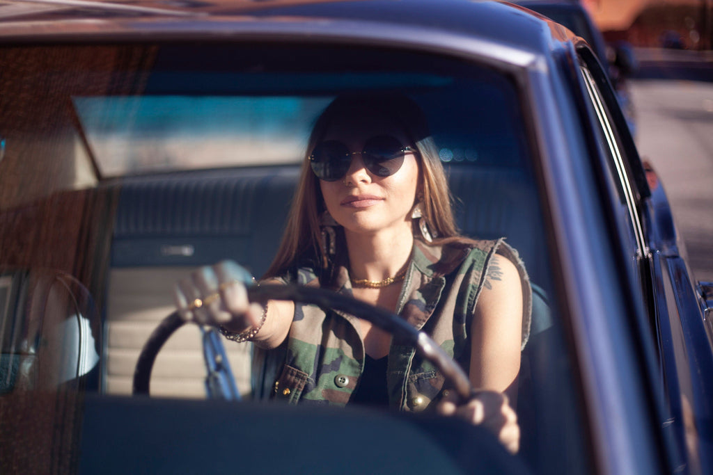 PIZZA Gold or Silver Flat Top Ring