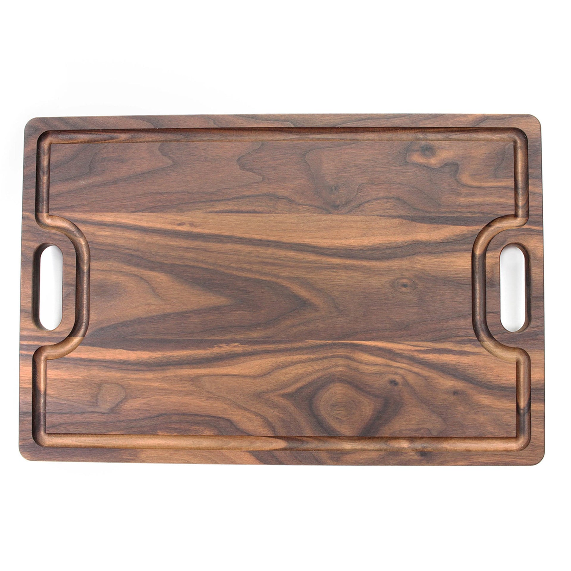Personalized Cutting Board Wedding Gift, Monogrammed Cutting Board 18" x 12" With Juice Groove and Handles, Christmas, USA Made