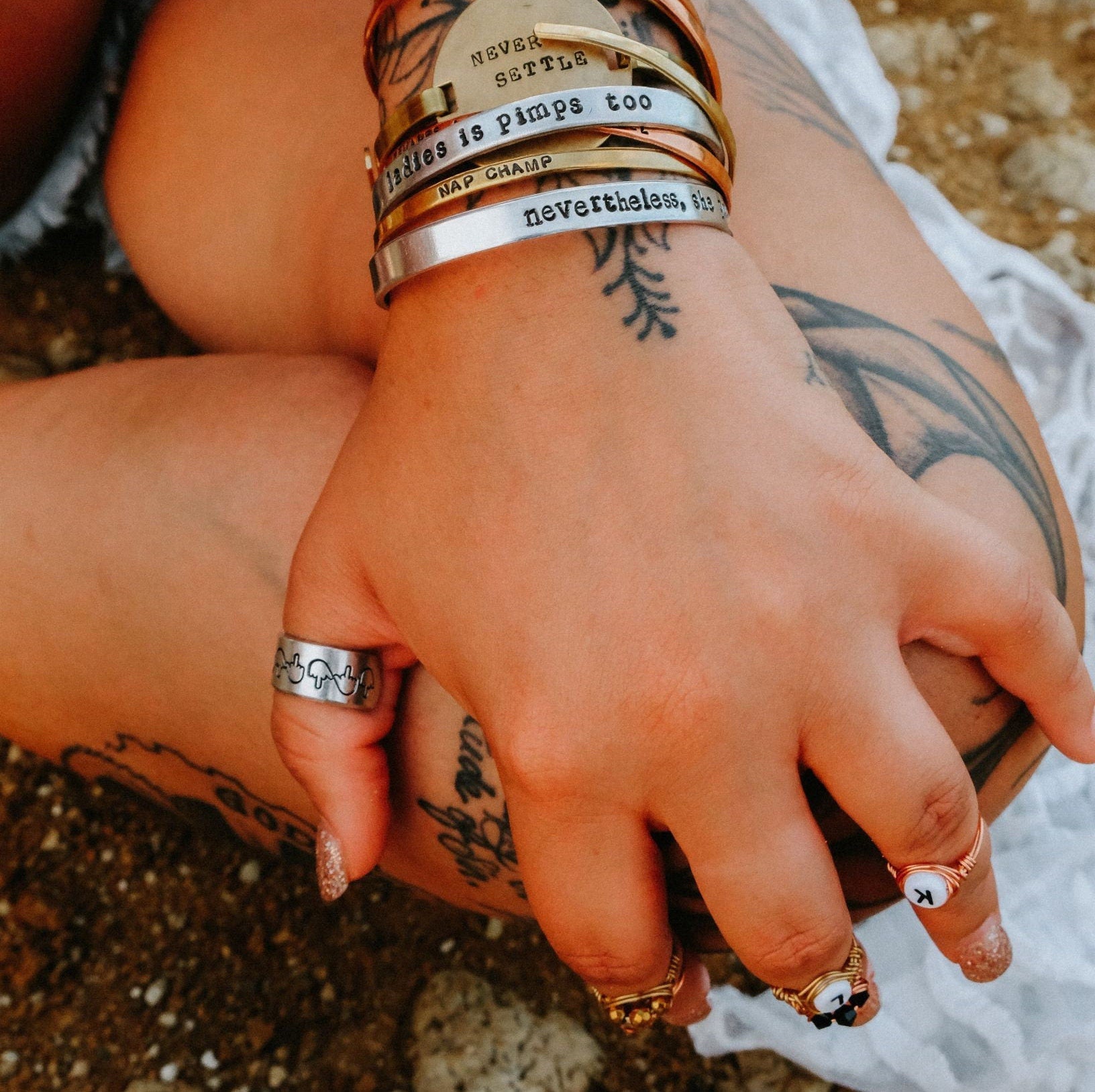 BADASS Sterling Silver Ring
