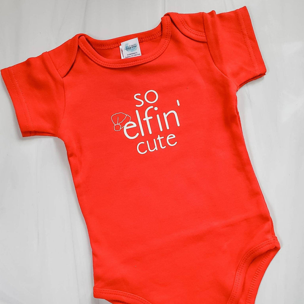 So Elfin' Cute Baby Bodysuit