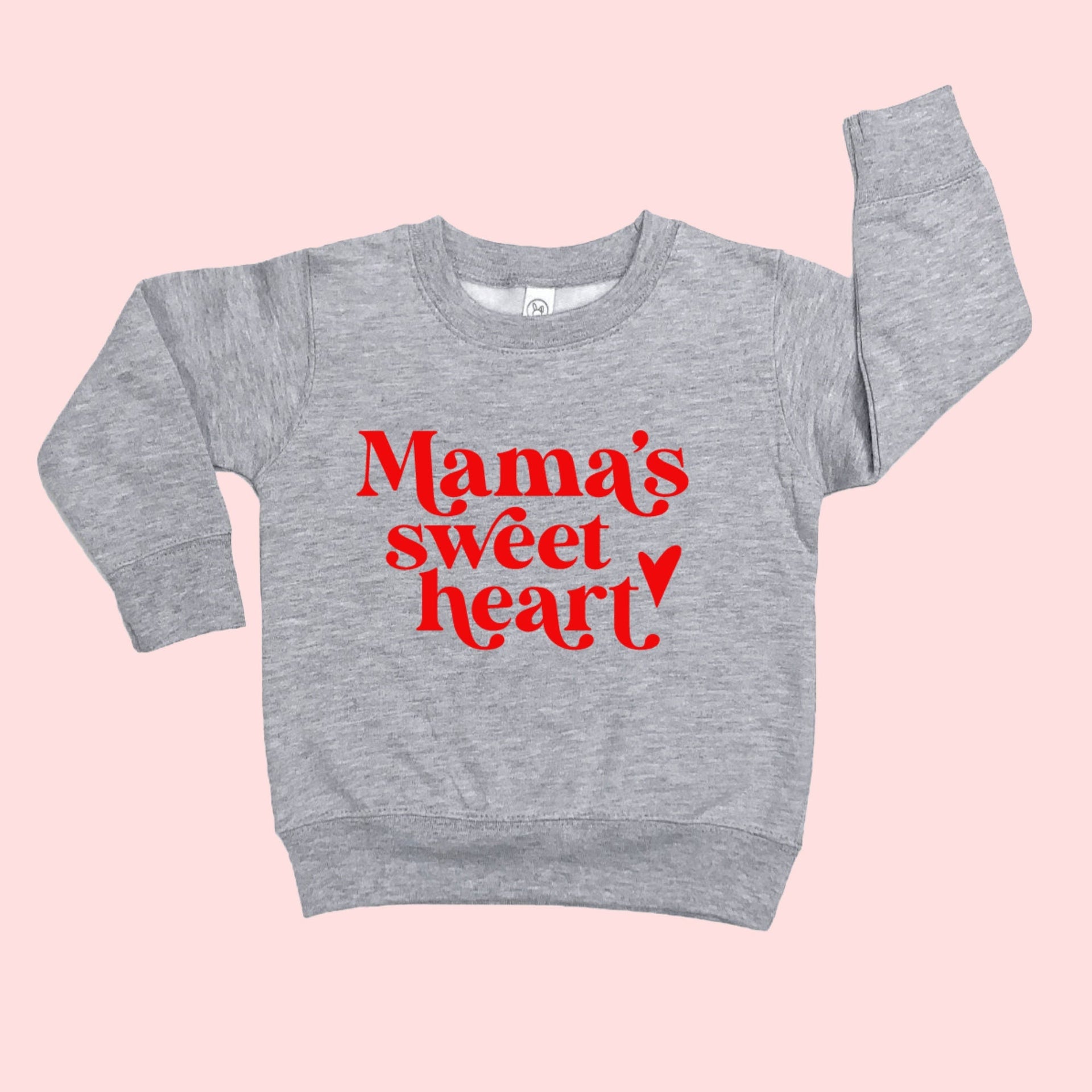 Mama and Mama's Sweet Heart Sweatshirt Set