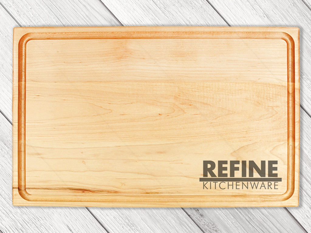 Custom Logo Cutting Board, Company Logo Cutting Board, Logo Engraved Cutting Board Made in the USA