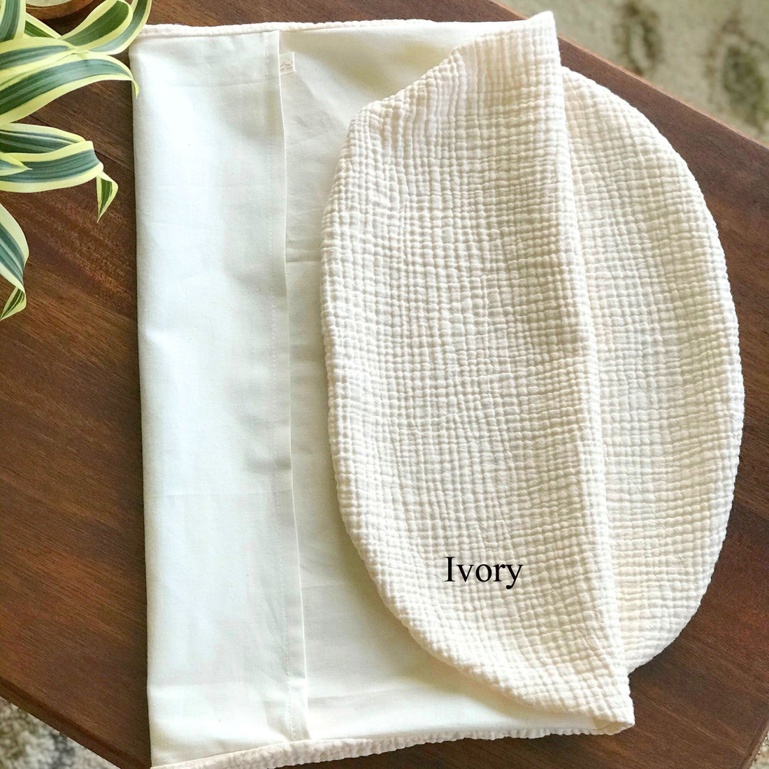 Snuggle Me Infant Lounger Slip Cover - Organic Cotton Double Gauze