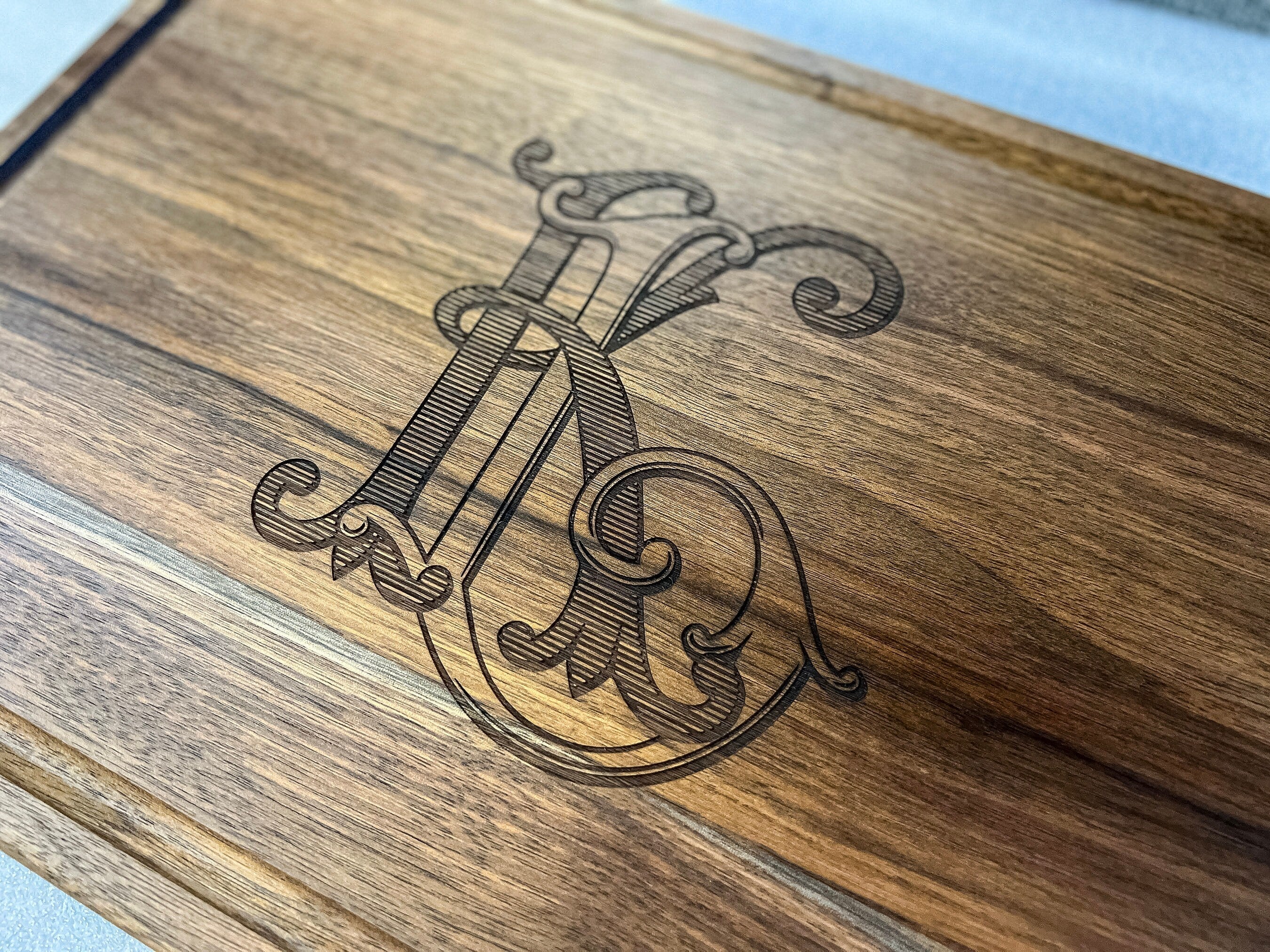 Custom Logo Cutting Board, Company Logo Cutting Board, Logo Engraved Cutting Board Made in the USA