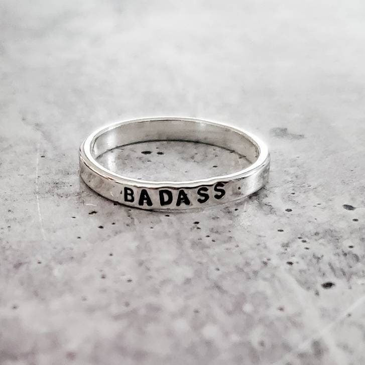 BADASS Sterling Silver Ring