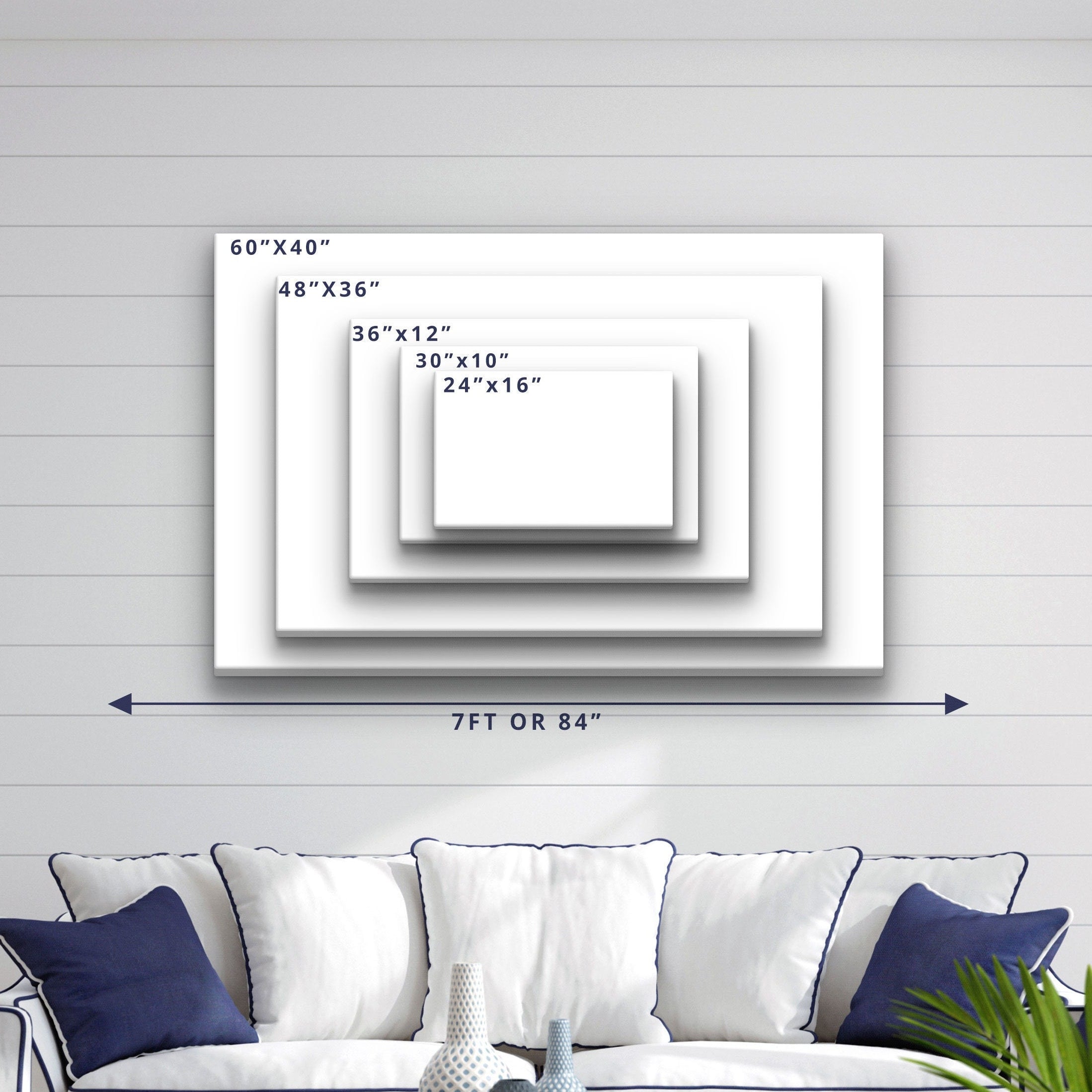 Nantucket Latitude Longitude Maritime Flag Coastal Wall Art