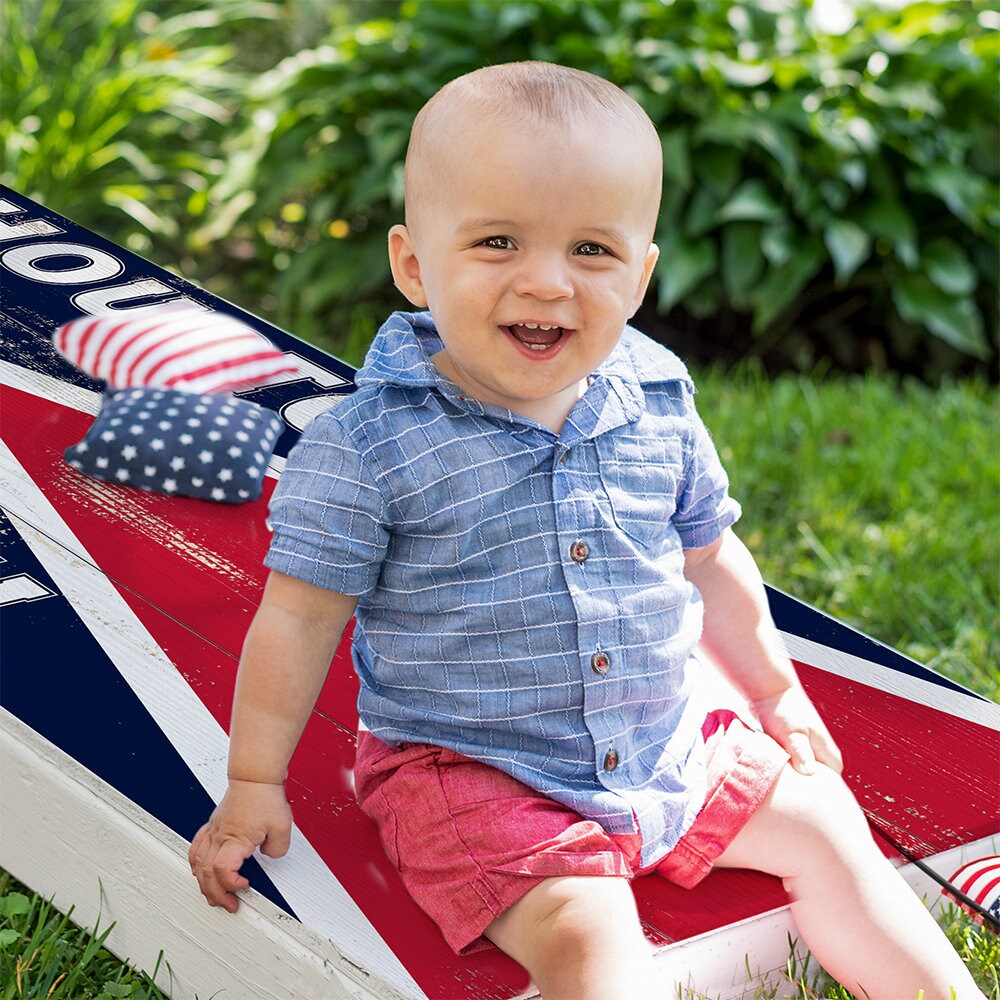 Houston Football - Cornhole Board Wrap - Set of 2