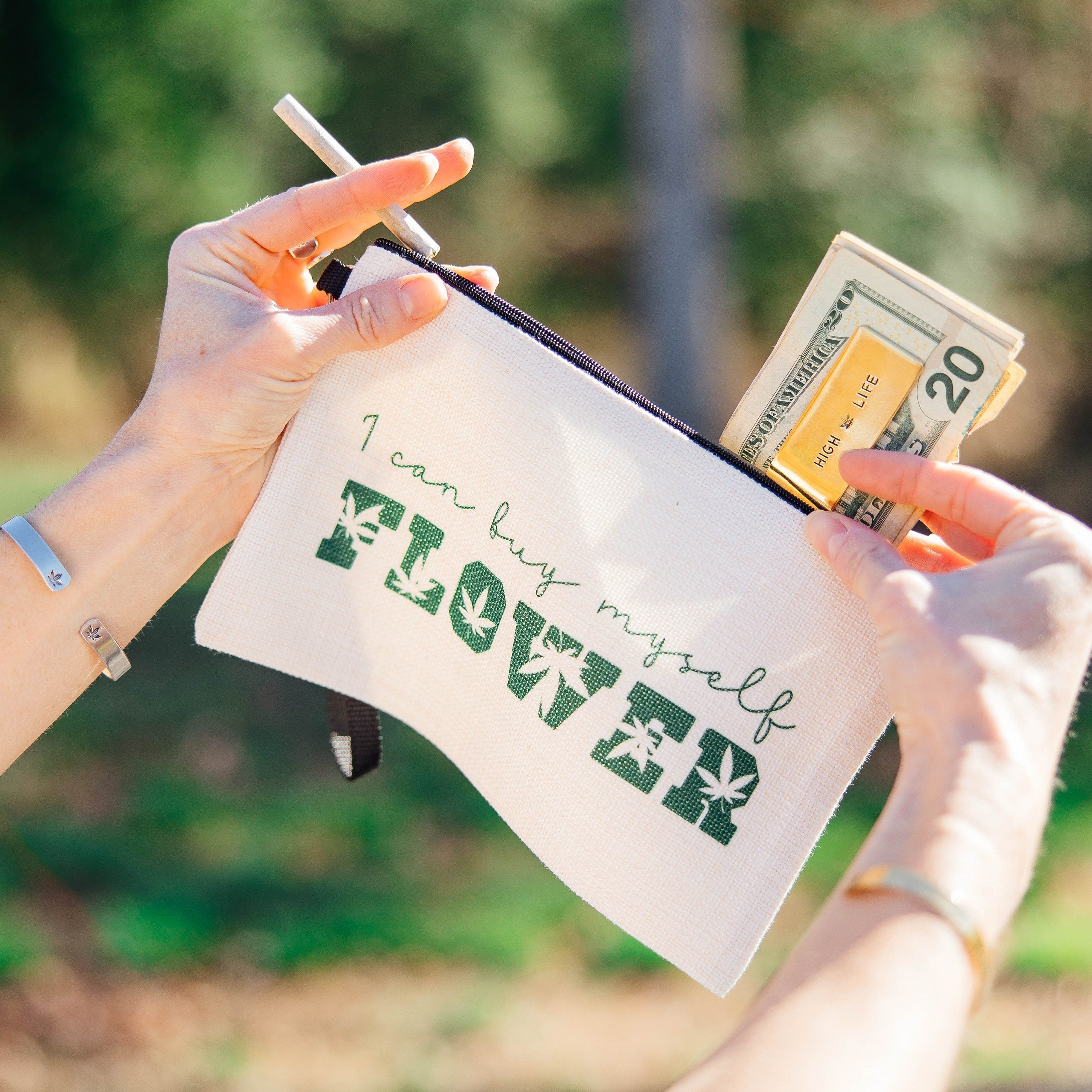 High From (Your City Here) 420 Wristlet Bag