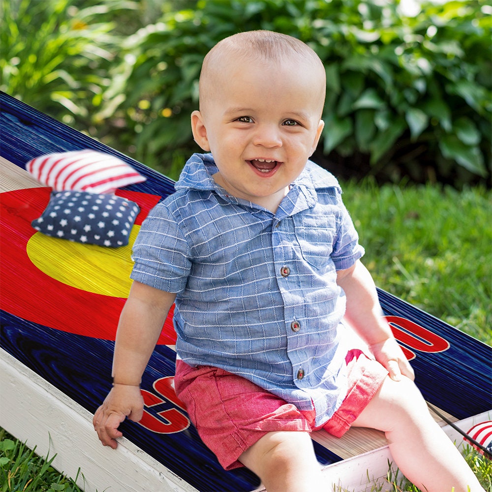 Colorado State - Cornhole Board Wrap - Set of 2