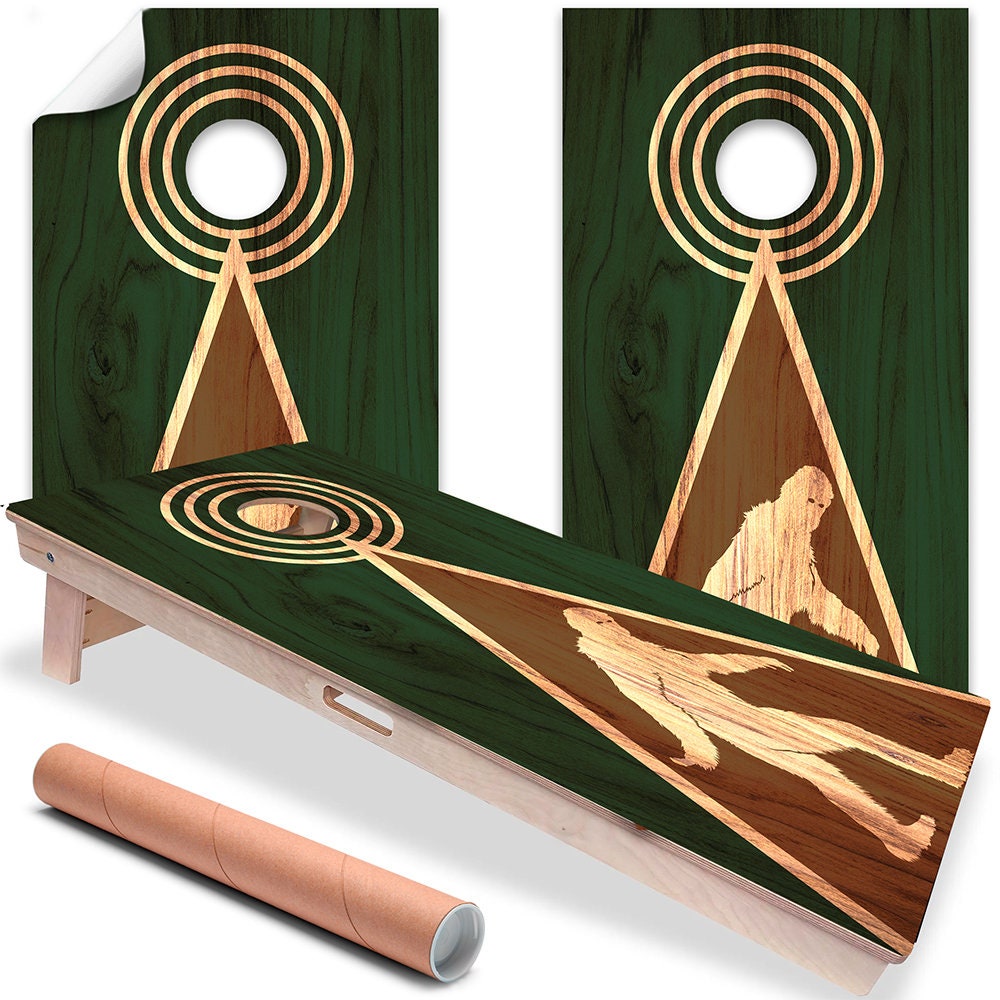 Legend Bigfoot - Cornhole Board Wrap - Set of 2
