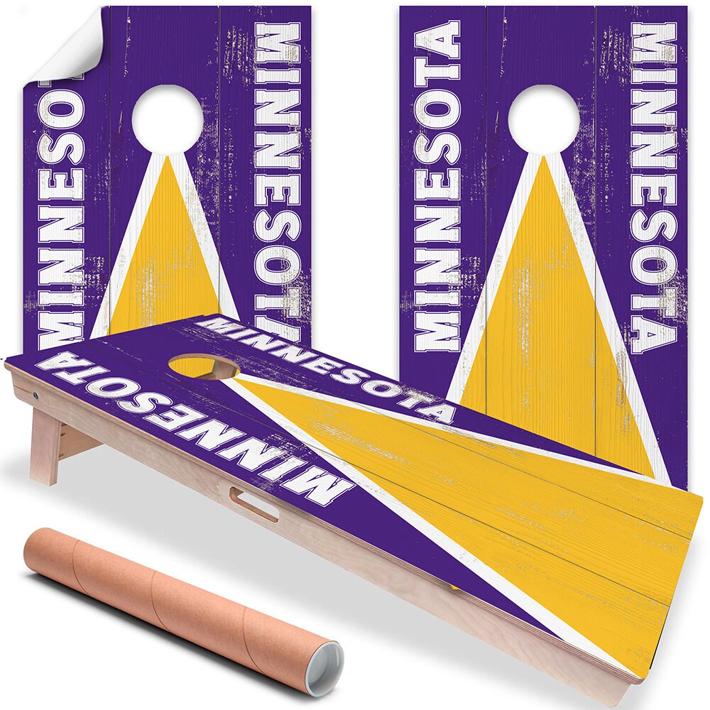 Minnesota Football - Cornhole Board Wrap - Set of 2