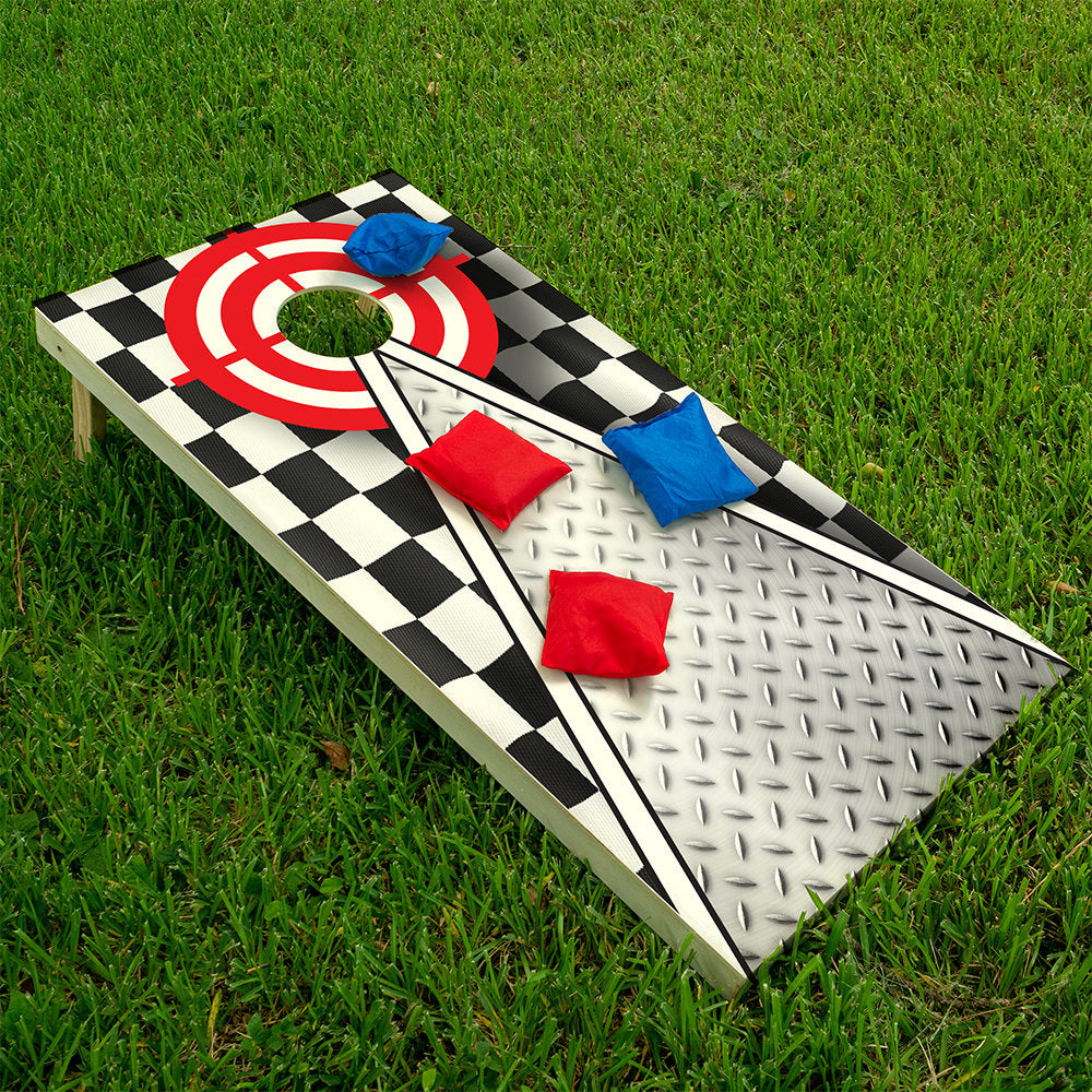 Racing Dreams - Cornhole Board Wrap - Set of 2