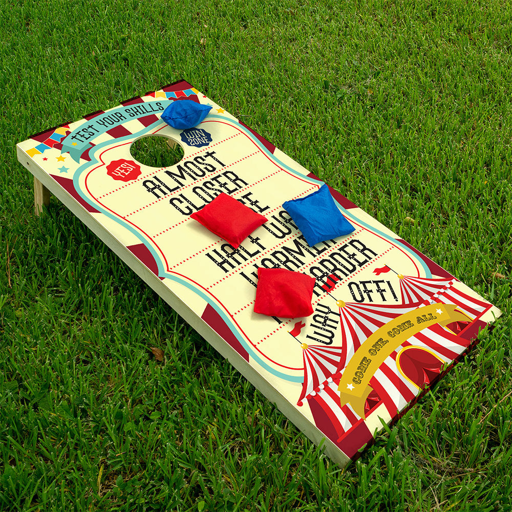 Carnival - Cornhole Board Wrap - Set of 2